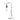 Onli Lighting Lámpara de mesa Wire 1L E27 Al. 48cm