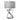 Lámpara de mesa Elstead Lighting (AEGEUS-TL) Aegeus acero E27