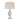 Lámpara de mesa Elstead Lighting (AG-TL-POL-NICKEL) Acero Egeo E27