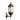 Aplique Ext.aluminio Pollux Peq.1xe27 Neg/oro Ip44 42x16x20 Cm
