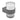 Aplique Exterior 8w 3000k Beira Gris Ip44 500lm 13.5x9.4x10.5 Cm
