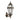 Aplique Exterior Aluminio Becrux 1xe27 Neg/oro Ip44 59.5x25x26 Cm
