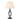 Lámpara de mesa Elstead Lighting (ART-TL-BLACK) Acero artesanal E27