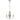 Lámpara de araña Elstead Lighting (ART3-AGD-BRASS) Acero artesanal E14 3 bombillas