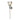Aplique de pared Elstead Lighting (BATH-AGATHA-PC) Agatha latón, vidrio, acrílico G9 LED