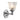 Aplique de pared Elstead Lighting (BATH-AUSTEN1-PC) Austen aluminio, vidrio G9