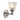 Aplique de pared Elstead Lighting (BATH-AUSTEN1-PN) Austen aluminio, vidrio G9