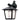 Aplique de pared para exterior Elstead Lighting (BL2-BLACK) York aluminio fundido a presión, vidrio E27