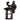 Aplique de pared para exterior Elstead Lighting (BL21-BLACK-E27) Hereford de aluminio fundido a presión, vidrio E27