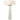 Lámpara de mesa CosmoLight Bow 2L Al. 63,5 cm E27