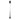 Orlicki Design Foco colgante Cappi 1L LED Al. 37,5 cm