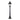 Farola Elstead Lighting (CC4-S-BK) Chicago aluminio, vidrio transparente con semillas E27