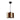 Colgante Alqueria 1xe27 Negro/beis/marron Regx22x28 Cm