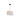Colgante Happy 1xe27 Marron/beis Regx45x45 Cm