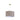 Colgante Happy 3xe27 Cuero/gris Regx60x60 Cm Sin Difusor