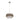Colgante Myriam 1xe27 Niquel/Madera Gris Regx40x40 Cm