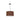Colgante Nicole Chocolate 1xe27 8regx30d)