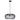 Colgante Peregrino 3xe27 Negro Regx45d