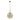 Colgante Pinap 1xe27 Cuero/ambar Regx25x25 Cm