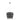 Colgante Triple Smile 1xe27 Cromo/Madera Negra Regx40x40 Cm