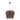Colgante Triple Smile 3xe27 Marron/oxido Regx50x50 Cm