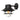 Aplique de exterior Elstead Lighting (COPENHAGEN-BK) Copenhagen acero inoxidable, cristal transparente E27
