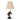 Lámpara de mesa Elstead Lighting (DL-ECLIPSE-TL) Eclipse resina, arpillera E27