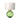 Lámpara de mesa Elstead Lighting (DL-KARA-TL-GREEN) Kara, vidrio, seda sintética, acero E27