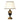 Lámpara de mesa Elstead Lighting (DL-NARBONNE-TL) Madera de Narbona E27