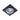 Empotrable Cuadrado Luxor Cristal Gris