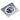 Empotrable Led Azul 2.4W Aret Cuadrado Mr16 12V