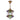 Farol Granadino Hexagonal 1xe27 Colores REGx21x21 Cm