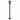 Farola Exterior Aluminio Alnilan 1xe27 Negro Ip44 94x18x18 Cm