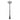 Farola Exterior Aluminio Alnilan 3xe27 Negro Ip44 220x55x55 Cm