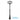 Farola Exterior Aluminio Auriga 3xe27 Negro Ip44 220x62x62 Cm Regulable En Altura