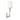 Aplique de pared Feiss (FE-BRIANNA1-PN) Brianna acero E14