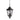 Plafón de exterior Feiss (FE-COTSLN8-L-BK) Cotswold Lane aluminio fundido a presión, cristal E14 3 bombillas