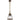 Lámpara colgante Feiss (FE-HOBSON-P-M-AB) Hobson acero E27