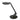 Flexo Hamlet Negro 10w 800lm 3000-4500-6000k Hora Reg.intensidad Aviso Descanso 44.3x19.1x28.3cm