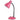 Flexo Lazulita 1xe27 Rosa/cromo 38x23x14.5 Cm