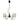 Araña Luce Ambiente e Design AXON-5 metal E27