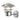 Aplique de pared exterior Elstead Lighting (HELSINGOR) Helsingor acero E27