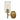 Aplique de pared Hinkley (HK-COLLIER1) Collier acero dulce, vidrio E27