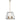 Lámpara colgante Hinkley (HK-FULTON-4P) Fu Lighton acero dulce E14 4 bombillas