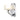 Aplique de pared Hinkley (HK-MERIDIAN1-BATH-PC) Acero Meridian, cristal opalino G9
