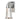 Aplique de pared para exterior Hinkley (HK-MILES-SI) Miles, compuesto resistente a la intemperie, vidrio transparente con semillas GU10