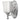 Aplique de pared Hinkley (HK-SHELLY1-BATH) Shelly acero dulce, vidrio G9