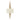Aplique de pared Hinkley (HK-SPYRE2-CPG) Spyre acero E14 2 bombillas