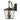 Aplique de pared para exterior Hinkley (HK-TRELLIS2-L) Enrejado de acero dulce, vidrio esmerilado E14 4 bombillas