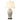 Lámpara de mesa Elstead Lighting (IVORY-CRA-LG-TL) Porcelana craquelada marfil E27